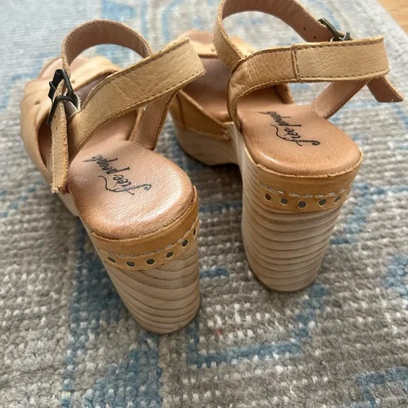 Free People Orion Woven Clogs Size 6 - Picture 9 of 9